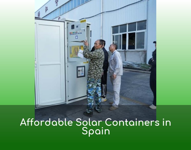 Affordable Solar Containers in Spain